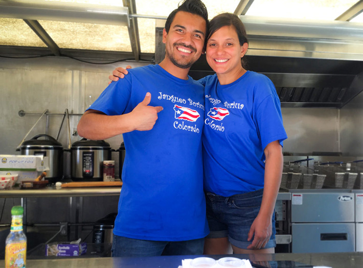 Areyto food truck owners.